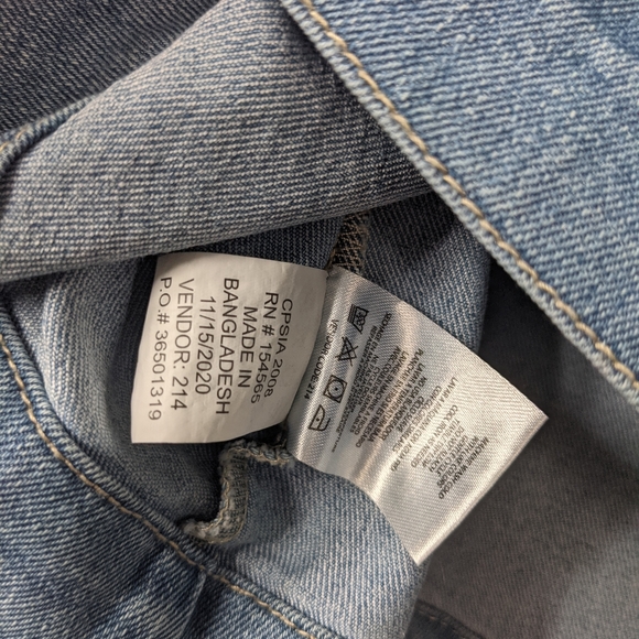 BCBG Girls Button up Denim Vest Sz. 10 - Picture 8 of 8